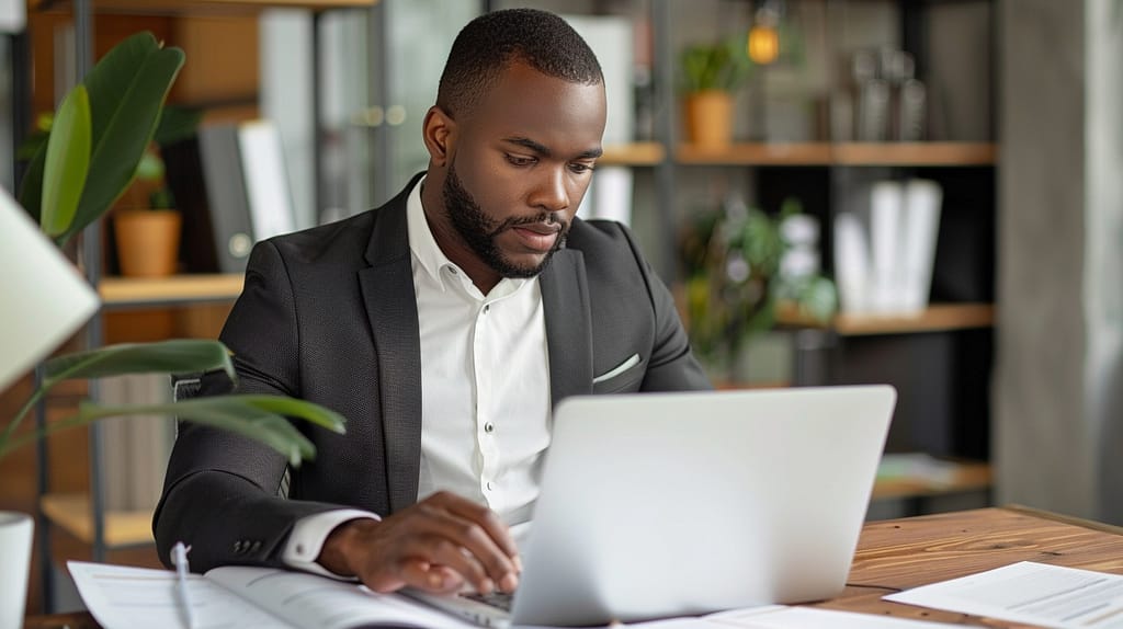 Business owner reviewing documents to qualify for business funding in 2026